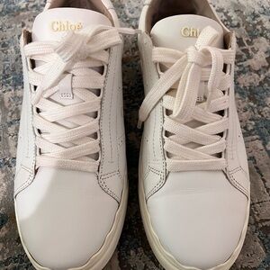 Chloe Lauren Leather Sneaker